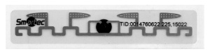 ST-LT321  Идентификатор UHF прозрачный с клейким слоем слоем