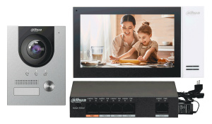 Комплект видеодомофонии Dahua Technology DHI-KTP01(F)