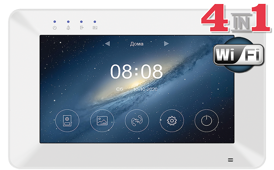 Монитор видеодомофона TANTOS Rocky HD Wi-Fi