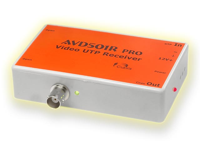 Активный приемник с гальванической развязкой 2500м. Cubris AVD501R Pro
