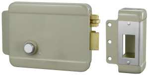 ST-RL073SI-GR  Накладной электромеханический замок на калитку