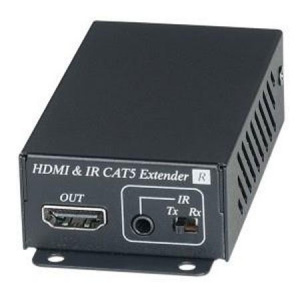 HE02EIR Приёмник HDMI сигнала и сигнала ИК по одному кабелю витой пары
