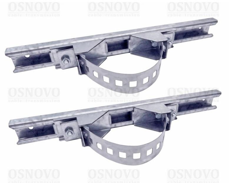 Комплект крепления на столб для станций 200-300 мм