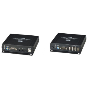 HKM01-4K HDMI KVM удлинитель (комплект приёмник+передатчик) по Ethernet до 140м