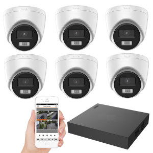 Комплект видеонаблюдения 6D IP Start-Fix