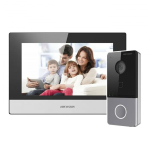 Комплект IP видеодомофона  HikVision DS-KIS603-P