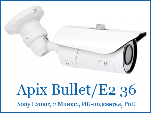 Уличная IP-камера Apix Bullet/E2 36