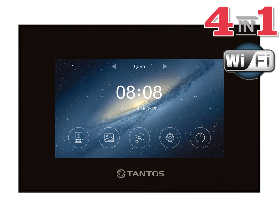 Монитор видеодомофона TANTOS Marilyn HD Wi-Fi IPS VZ