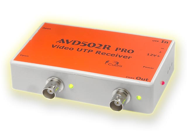 Cubris AVD502R Pro (Два активных приемника AVD501RPro с гальванической развязкой в одном корпусе)