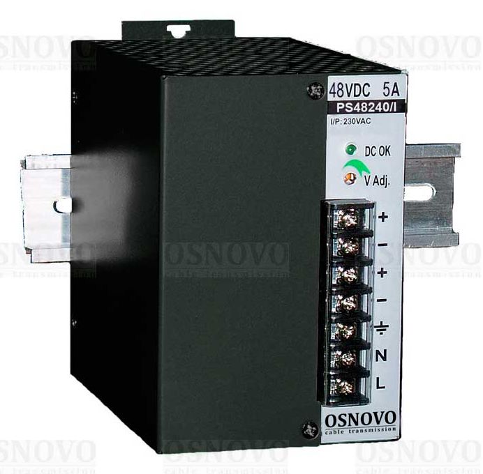 PS-48240/I Промышленный блок питания. 1 выход: DC48V, 5A (240W)