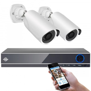 Комплект IP видеонаблюдения 2-IP-Vario