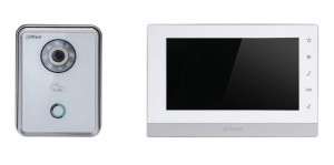Комплект IP видеодомофонии Dahua DHI-VTK-VTO6210BW-VTH1550CH