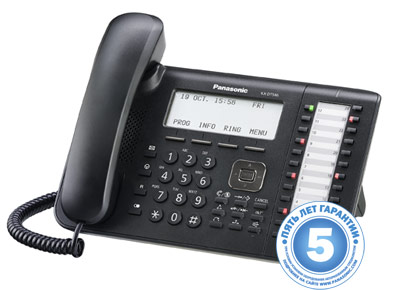 Panasonic KX-DT546 - цифровой системный телефон