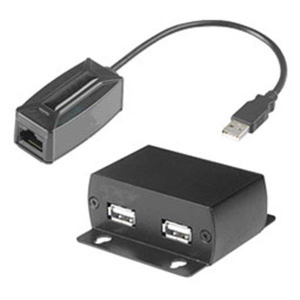 KM03 Удлинитель клавиатуры и мыши по одному кабелю CAT5 UTP