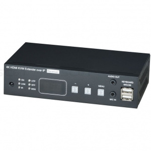 HKM02BR-4K Приемник KVM: HDMI, USB, аудио, RS232 и ИК сигналов по Ethernet до 150м