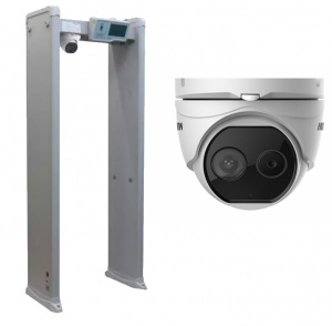 Комплект Металлодетектор ISD-SMG318LT-F и Тепловизор DS-2TD1217B-3/PA