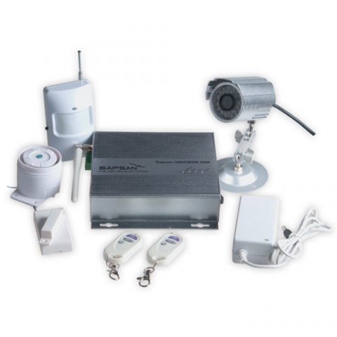 Беспроводная  система охранной сигнализации "Sapsan GSM MMS"