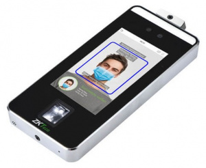 Терминал распознавания лица с функцией обнаружения повышенной температуры тела SpeedFace-V5L-TD