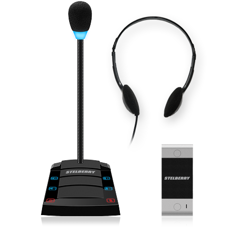 Stelberry S-401 c Наушниками