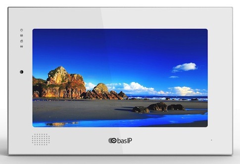 Монитор ip видеодомофона BAS-IP AQ-10 W v3