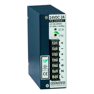 PS-24048/I Промышленный блок питания. DC24V, 2A (48W)