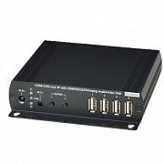 HKM02BR Приемник KVM: HDMI, USB, аудио, RS232 и ИК сигналов по Ethernet до 150м
