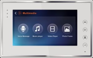 Монитор ip видеодомофона BAS-IP AR-07 W