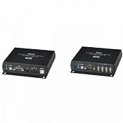 HKM01-4K HDMI KVM удлинитель (комплект приёмник+передатчик) по Ethernet до 140м