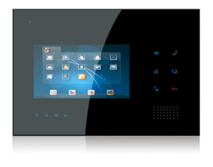 Монитор ip видеодомофона BAS-IP AG-04 B