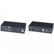 HKM02BPR-4K Приемник KVM: HDMI, USB, аудио, RS232 и ИК сигналов по Ethernet до 150м