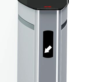 PERCo-ST-02 Скоростной проход с раздвижными увеличенными створками