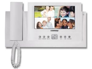 Монитор видеодомофона COMMAX CDV-73BE белый